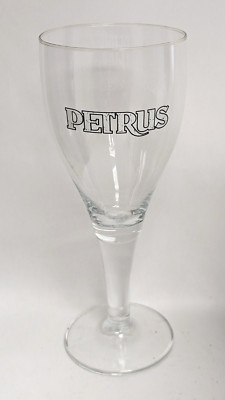 Petrus Belgian Ale Beer Glass Belgium Chalice 33cl White Logo