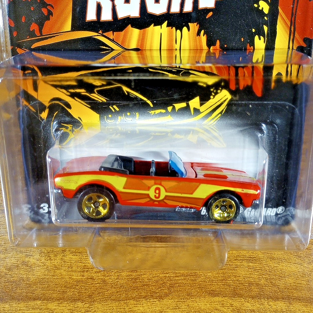 Hot Wheels Summer Racin' '67 Camaro Convertible Orange Malaysia