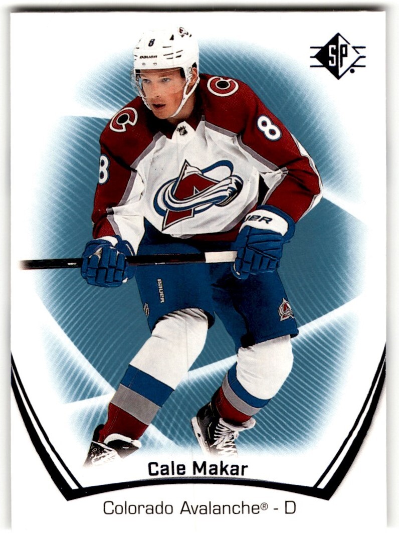 Cale Makar 2021-22 SP  Blue #100 Colorado Avalanche