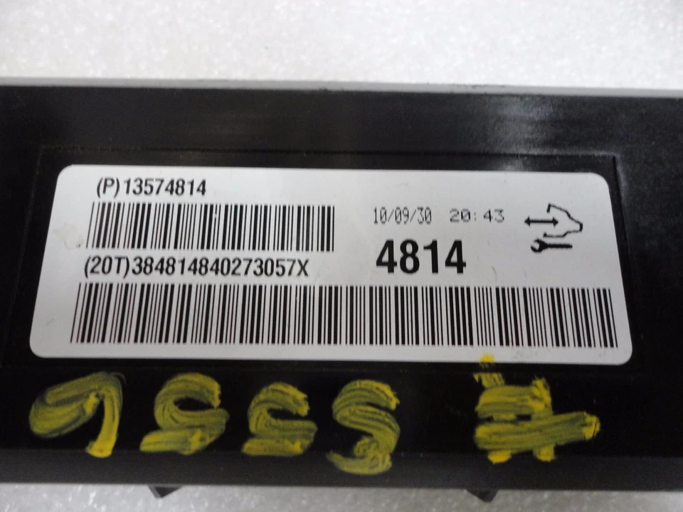 2013-2015 CHEVROLET EQUINOX Electronic Temperature Control Module 13585637 #3B - Image 3 of 4