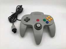 Nintendo 64 Controller: Gray N64 Controller Tight Stick (NUS-005) OEM