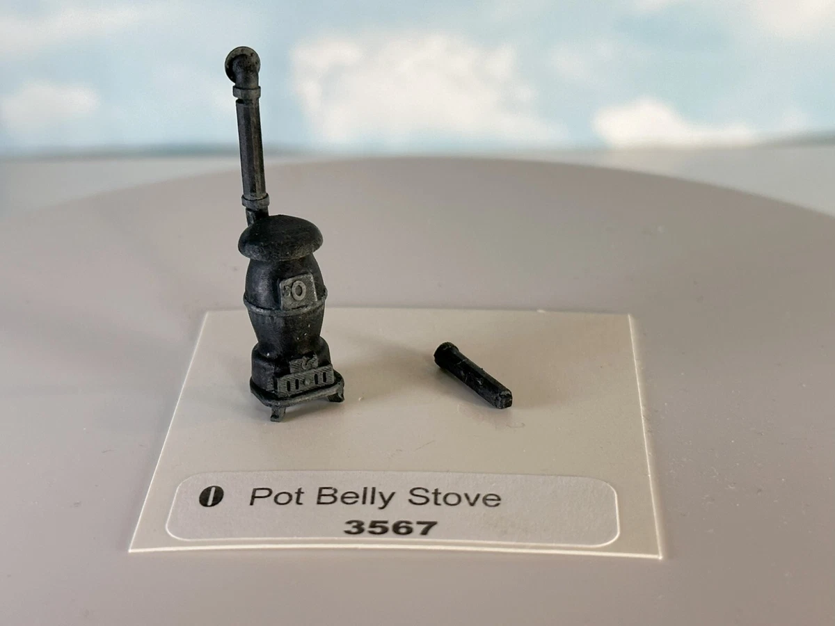 O Potbelly Stove - Pot Bellied - O Scale/On30 (Ironworks Models) | eBay