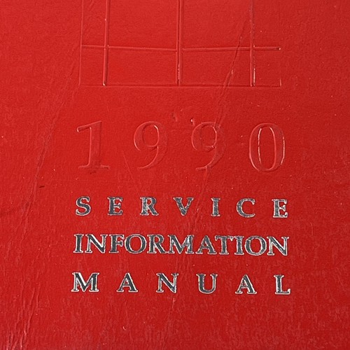 Cadillac Service Information Manual 1990 Eldorado & Seville - Picture 7 of 17