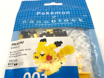Pokemon Pikachu Kawada NBPM_001 Nano Block Mini Collection Series