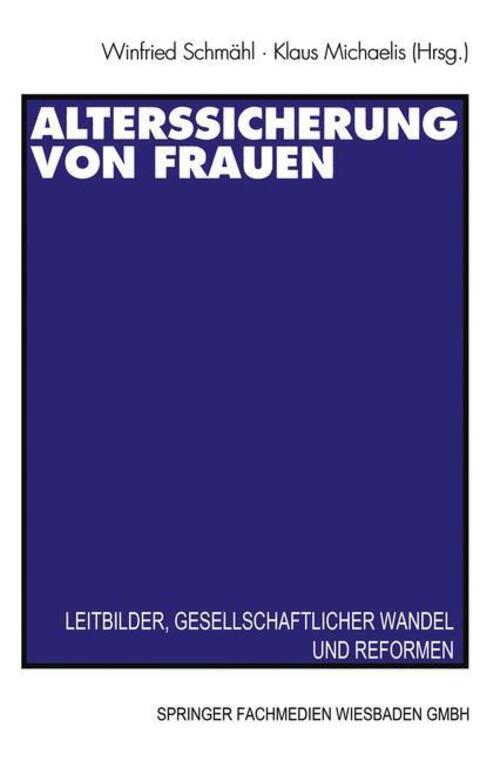 Thumbnail - Klaus Michaelis (u. A.) | Alterssicherung Von Frauen | Taschenbuch |