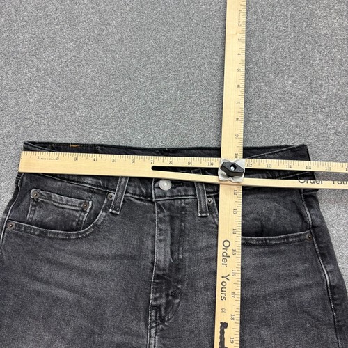 Levis Denim Shorts Adult W30 Grey Jorts Y2K Red Tab Loose USA Dad Wash 90s Men* - Picture 3 of 10