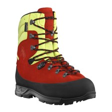 HAIX PROTECTOR FOREST 2.1 GTX red/yellow Schnittschutz Schuhe Forst Stiefel