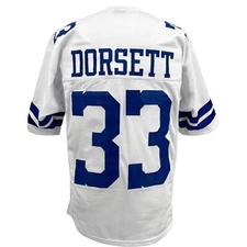 Tony Dorsett Jersey White Dallas | S-5XL Unsigned Custom Sewn Stitched