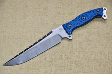 Busse Custom Shop Urgent Fury With Serrated Spine