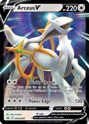 Arceus V SWSH306 SWSH: Sword & Shield Promo Cards
