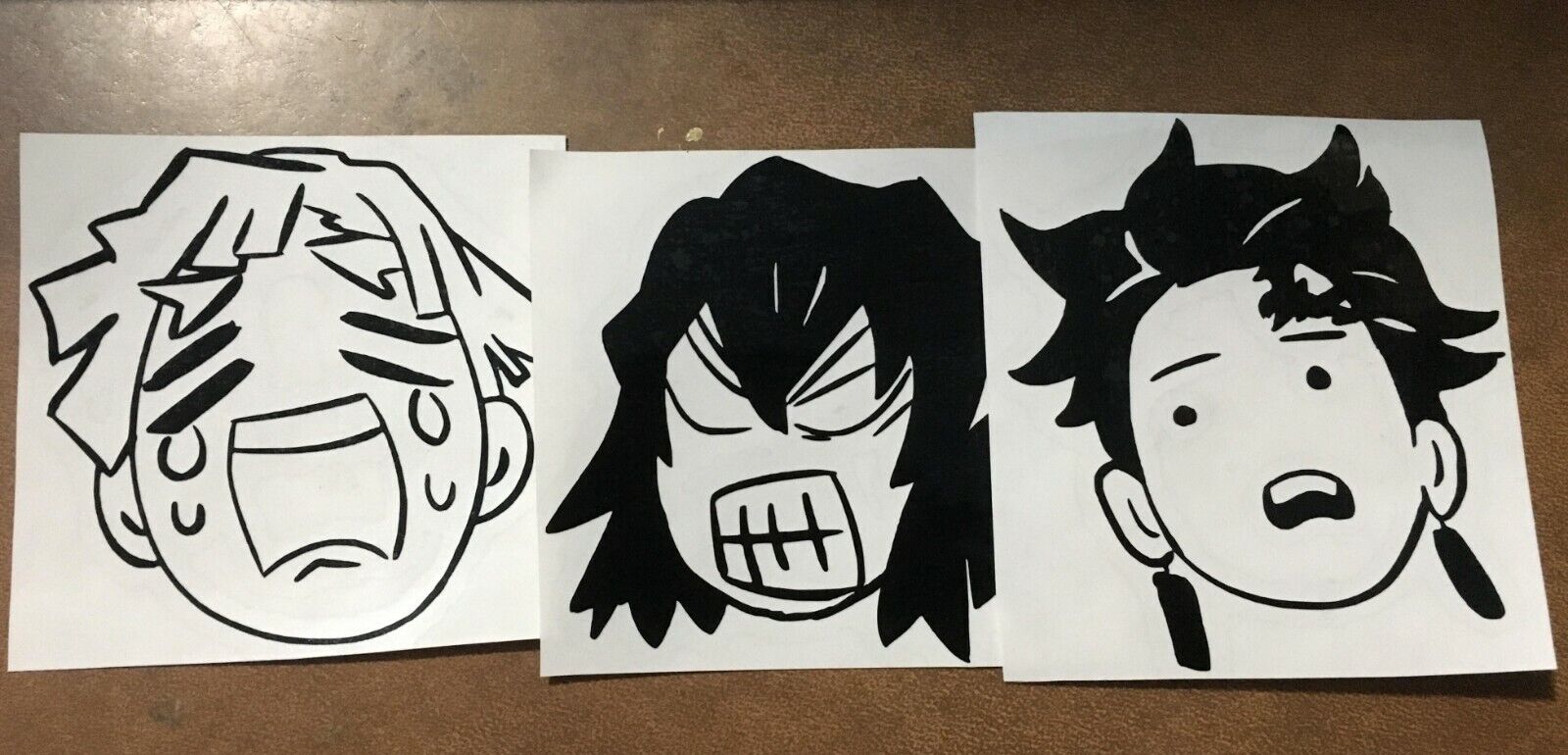 drawing tanjiro, zenitsu and inosuke (Demon Slayer) 