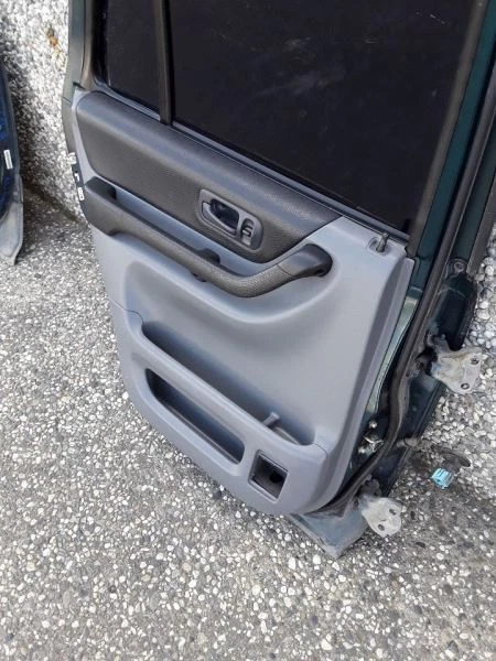 Painel de guarnição da porta traseira esquerda L/R cinza 2.0L LX 1998 HONDA CRV CR-V L-6-B-P - Imagem 2 de 2