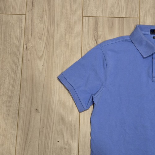 Polo Ralph Lauren Men's S Custom Slim Fit Mesh Short Sleeve Polo Cotton Blue - Picture 6 of 11