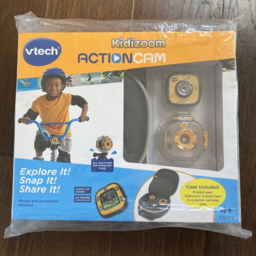New Vtech Kidizoom Action Cam With Waterproof Case, Model 80-170790, Unopened - Picture 1 of 4