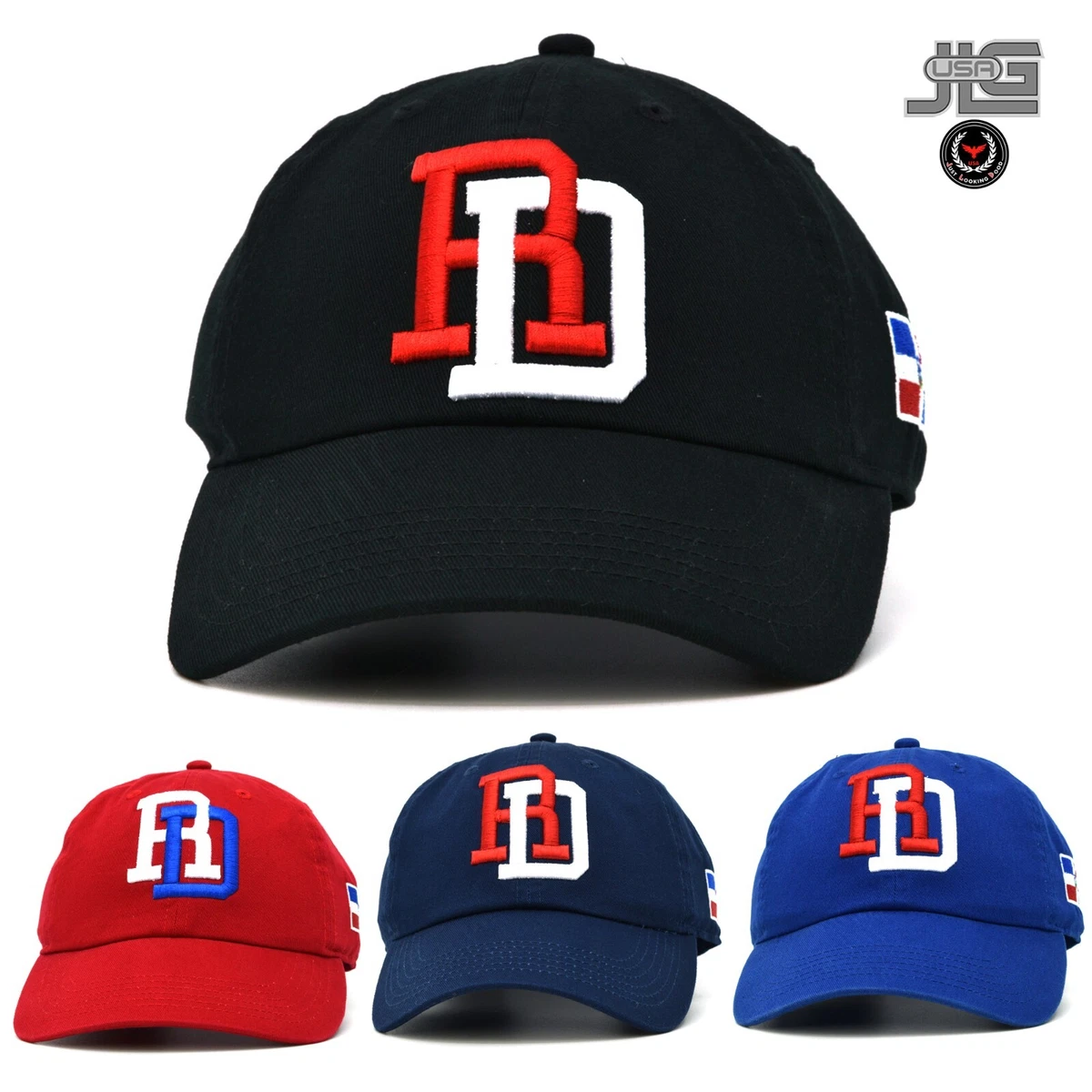 Peligro Sports Dominican Republic Shield Snapback Cap - Gray With Full Color Embroidery (Dominican Pride) - View #9