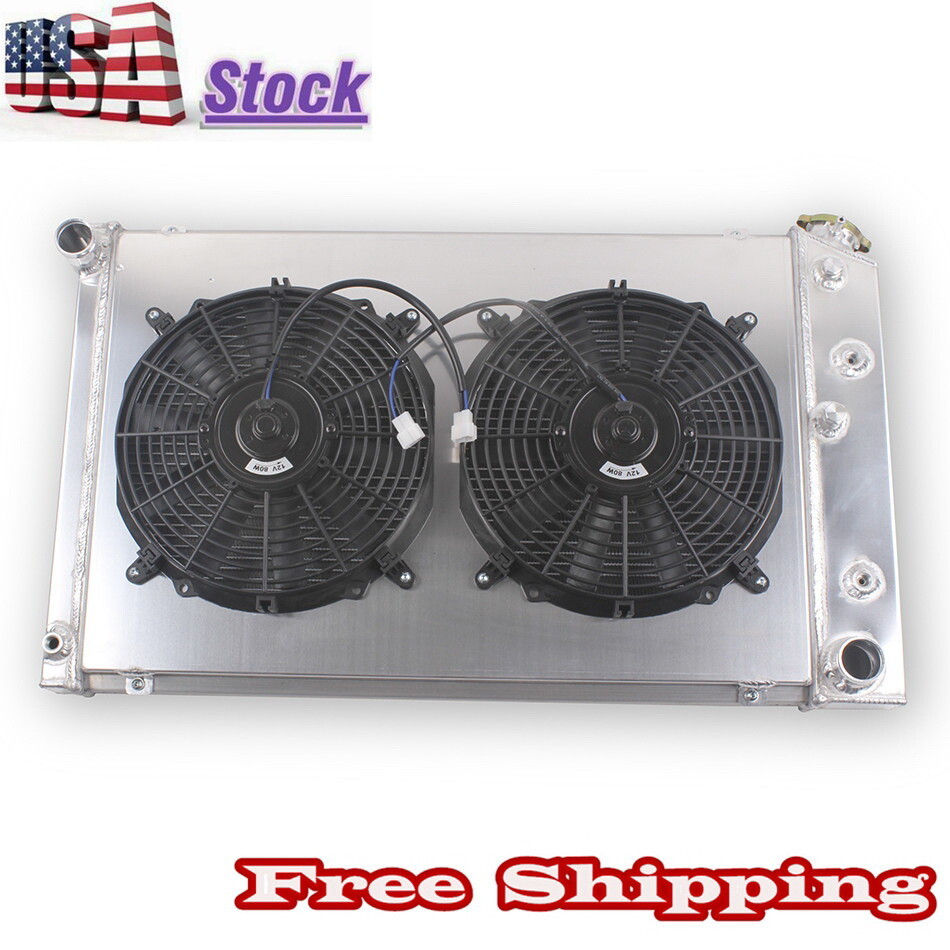 G-body Radiator+Shroud+Fan For 1978-1988 Chevy Monte Carlo