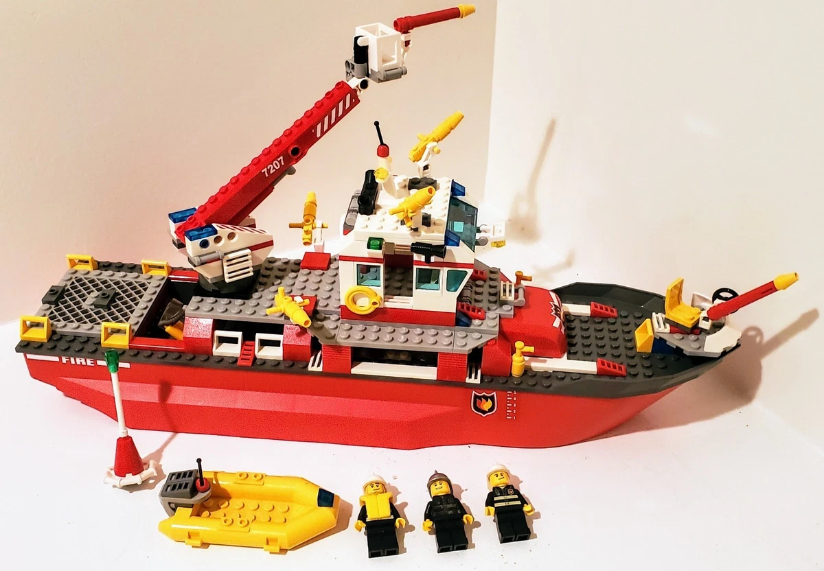 Lego 7207 city fire boat hot sale