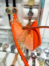 Michael Kors Cora Medium Handbag Purse Ladies Crossbody Shoulder Bag Orange MK