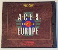 Aces Over Europe PC CD-ROM Sierra On-Line Inc. Dynamix 1994 WWII