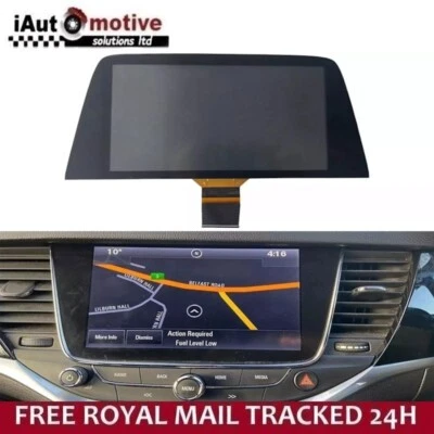 Vauxhall Astra K Display + Touch Screen 2015-2020 - 39042448 - LQ080Y5DZ10 - UK - Image 1 of 4