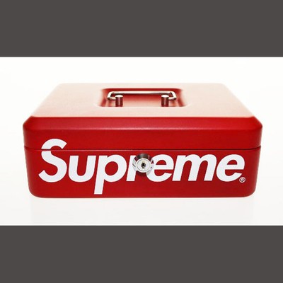 新品・未使用◯supreme シュプリーム　17AW Lock Box◯ Supreme シュプリーム 17AW lock box ロック ボックス 鍵付き 金庫