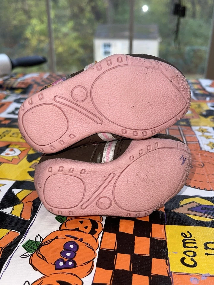 Zapatos De Colección Y2K Años 90 Nickelodeon’s Dora La Exploradora Bebé Niño Niña Talla 2 Foto 2 de 4