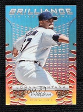2012 Panini Prizm Brilliance Silver Prizm Johan Santana #B4 7zf