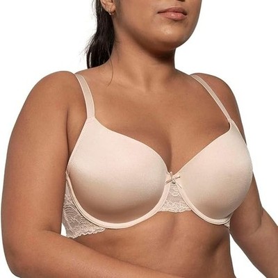Dorina Women's Adele Light Padded Comfort Fit Soft Bra D17165A Nude 38DD