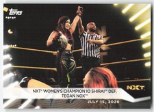 2021 Topps WWE Women's Division Io Shirai Tegan Nox #43