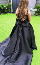 To The Nines Black Prom Dress/Gown Size 14-16