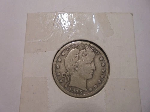 1915-S 25C Barber Quarter VF+ KEY DATE