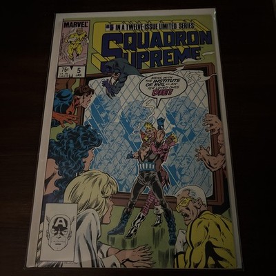 Squadron Supreme #5 (Marvel Comics January 1986) Vf