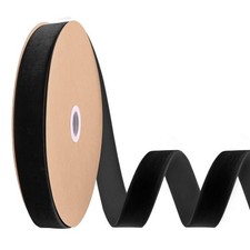 1 Inch x 25 Yards Black Velvet Ribbon Choker Gift Wrapping Wreath Crafts