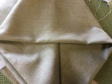1 meter designer Guild mid  silver  grey fabric remnant 152 cm wide