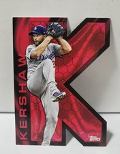 Clayton Kershaw MLB Topps 2025 K-Zone SP Auto Card 3000 Strikeouts Used