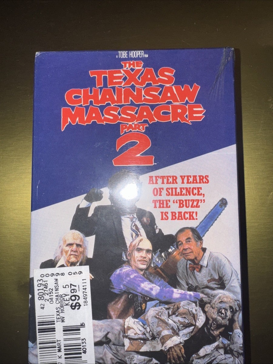 The Texas Chainsaw Massacre 2 (VHS, 1989) for sale online | eBay