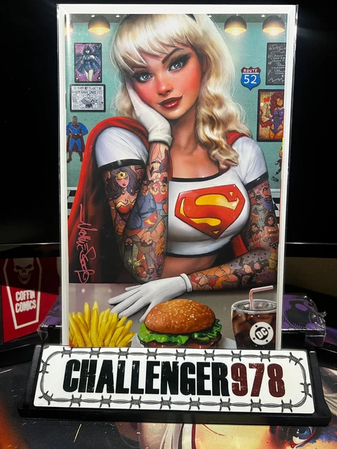 SUPERMAN #19 Nathan Szerdy SIGNED VIRGIN w/ COA - SUPERGIRL