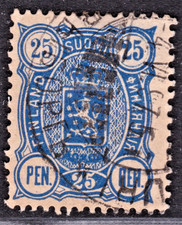 TIMBRE 1889-95 FINLANDE ADMINIST. RUSSE N° 32 -OBL.B-VOIR SCAN R/V-