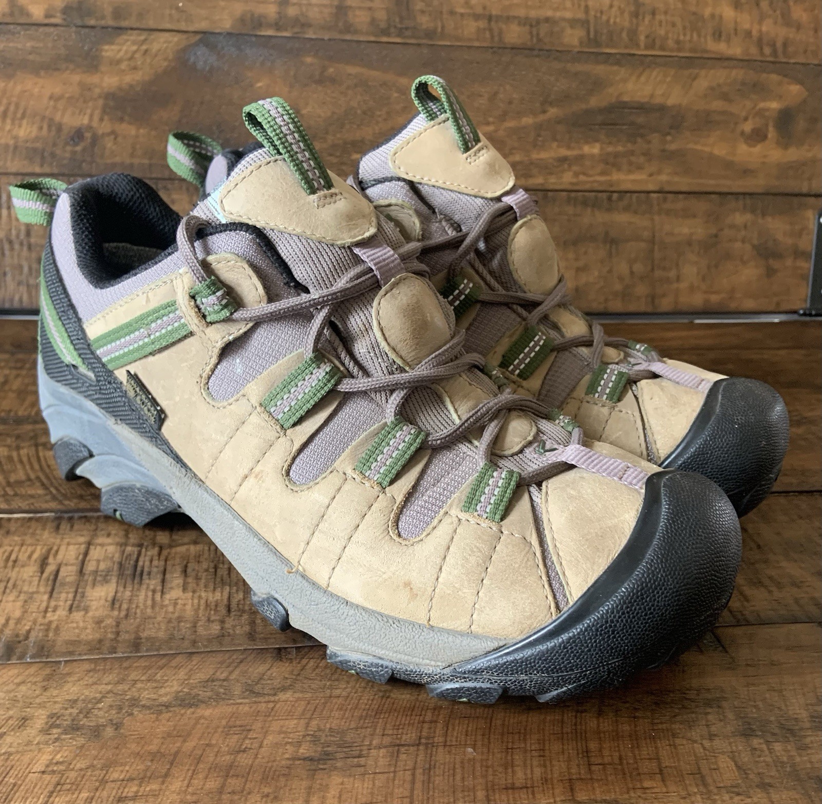 Keen Targhee Scarpe da Escursionismo Impermeabili Donna Taglia 9 Marrone Verde