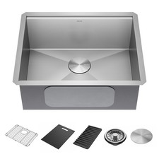 Delta 95B9031-23S Rivet 23 Workstation Kitchen Sink Undermount - Stainless