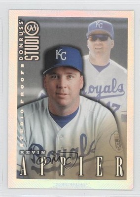 1998 Donruss Studio Studio Proofs /1000 Kevin Appier #132 0q1p