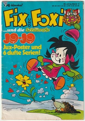   FIX & FOXI 25. Jahrg. #8/1977 + Poster, Gevacur AG/Kauka Verlag COMICHEFT Z2-