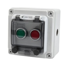 Button Box Push Button Switch with IP67 Waterproof Cover for Multiple Use