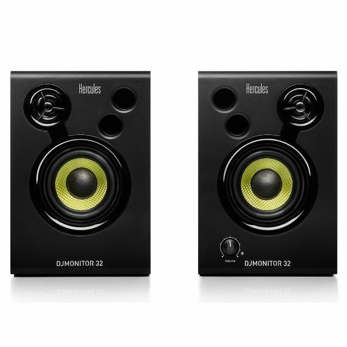 Hercules DJMonitor 32 Active 3"" DJ Monitoring System (pair)
