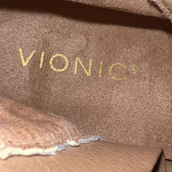 Botas con cordones de gamuza Vionic Lani Port (Borgoña rica) - estilo invierno 7,5 para mujer Foto 4 de 4