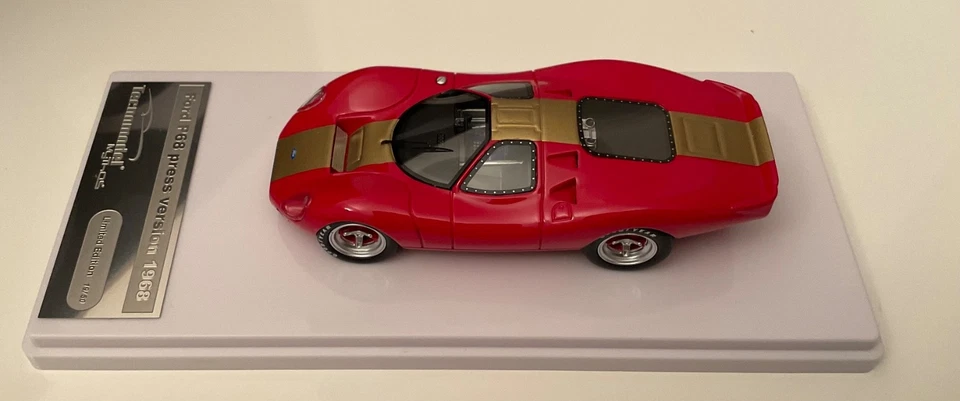 Ford USA P68 1968 Limited Edition 19 of 50 1/43 Tecnomodel - Immagine 4 di 4