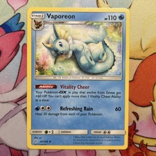 Vaporeon 42/236 Sm-Cosmic Eclipse Regular on eBay