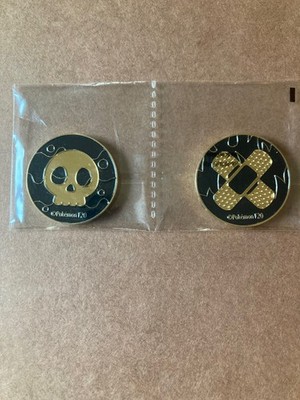 POKEMON Black Gold Coins Sword Shield Ultra Premium SEALED Poison Burn Status