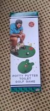 POTTY PUTTER TOILET GOLF GAME - Funny - Gag gift - Joke BRAND NEW