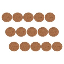 15pcs Pigeon Nest Pads: Bird Breeding Mat for Chicken - 7.87" Natural Coconut